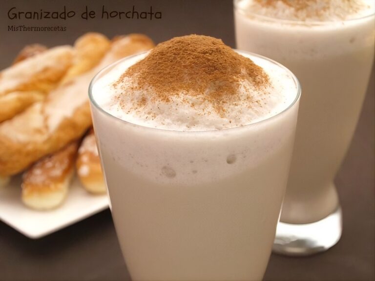 Granizado de horchata 7 Granizado de horchata