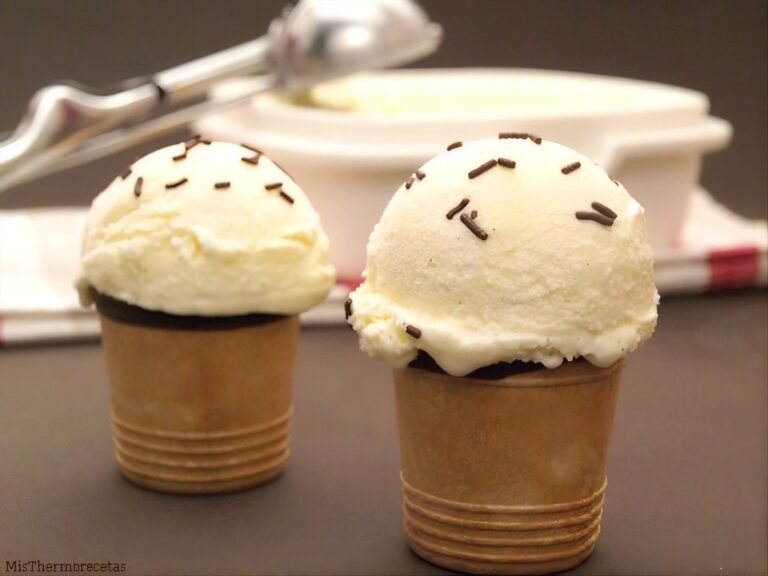 Helado de vainilla