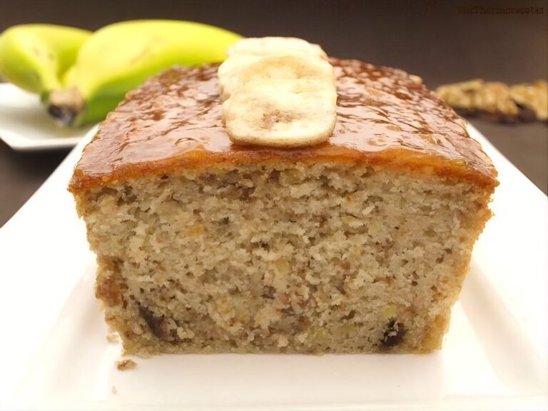 Plum-cake de plátano, nueces y uvas pasas 4 Plum-cake de plátano, nueces y uvas pasas