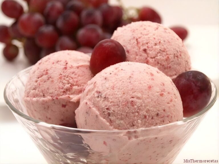 Helado de uvas 3 Helado de uvas