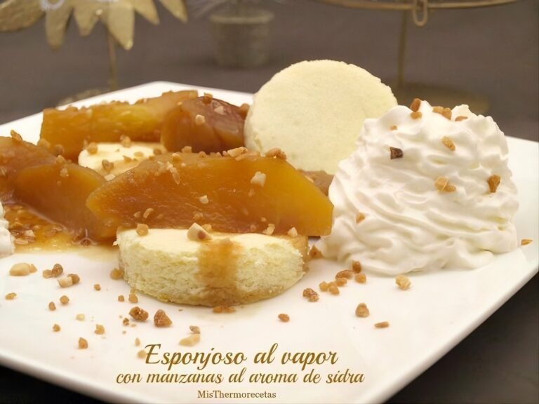 Esponjoso al vapor con manzanas al aroma de sidra 4 Esponjoso al vapor con manzanas al aroma de sidra