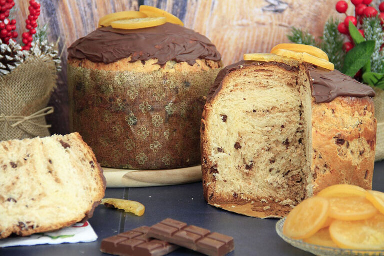 Panettone con chocolate y naranja 6 Panettone con chocolate y naranja