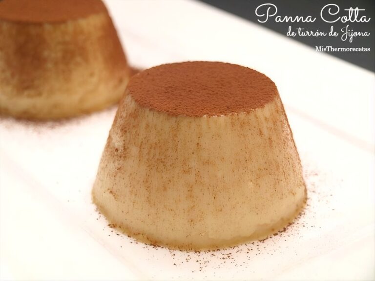 Panna Cotta de turrón de Jijona 12 Panna Cotta de turrón de Jijona