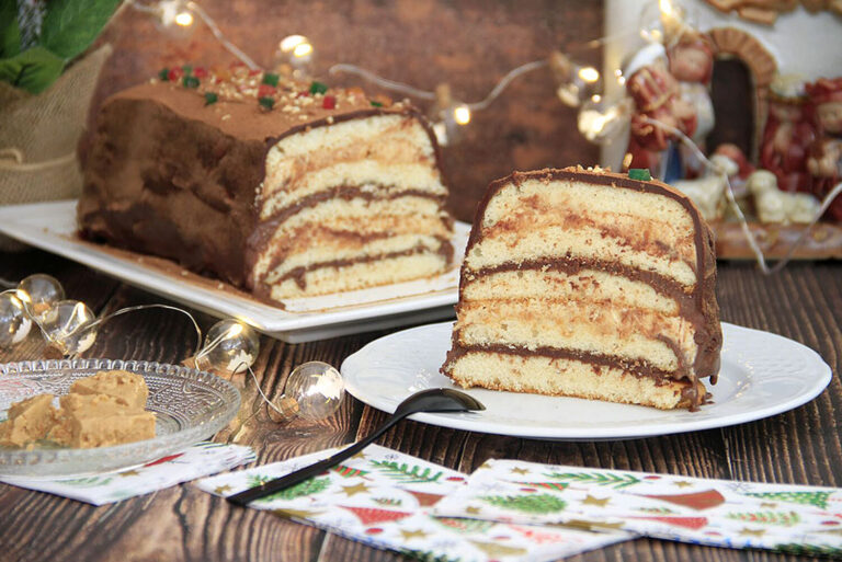 Pastel de turrón y chocolate 17 Pastel de turrón y chocolate