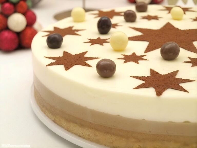 Tarta de café y chocolate blanco 7 Tarta de café y chocolate blanco