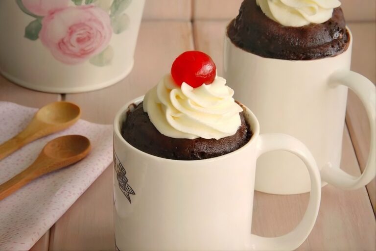 Mug Cake de chocolate 7 Mug Cake de chocolate