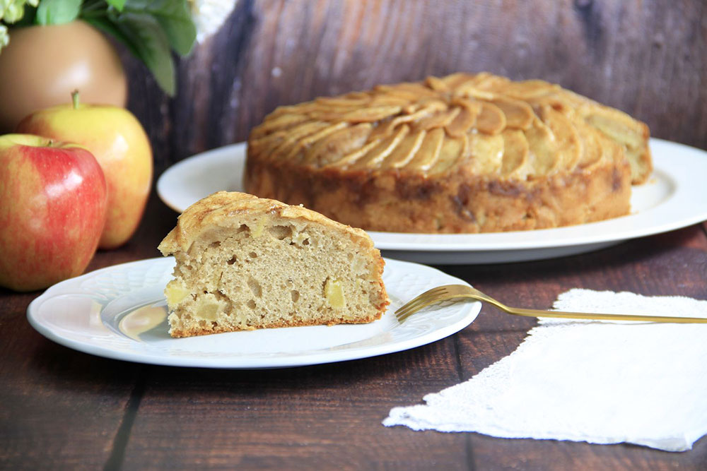 Tarta de manzana sueca