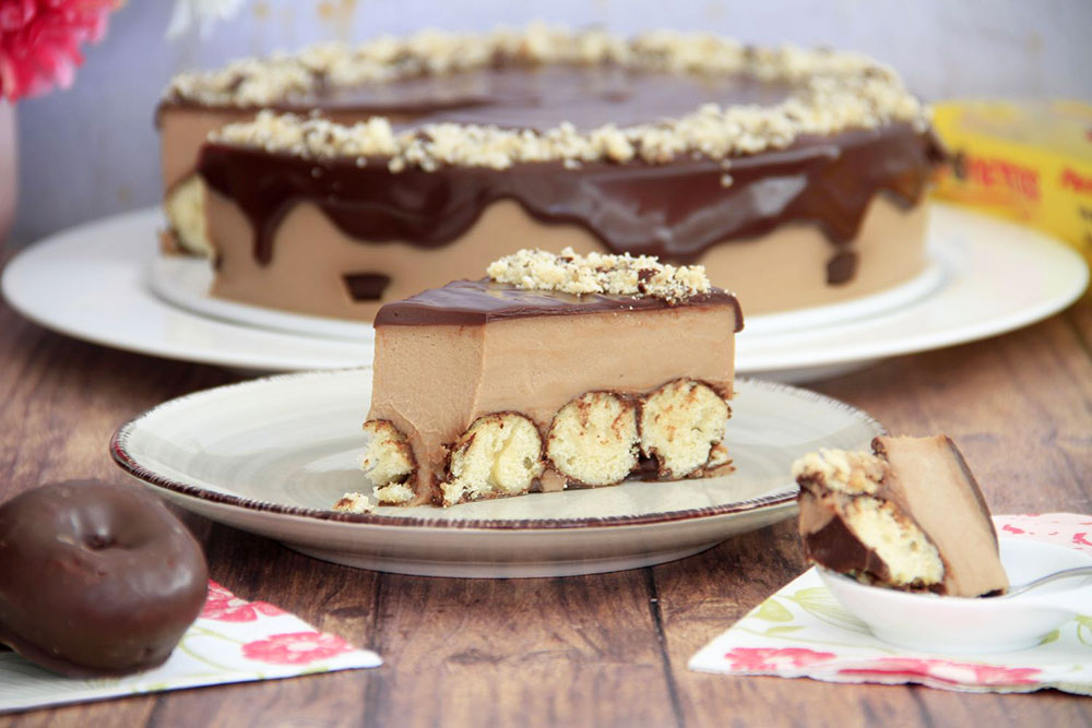 Tarta de donettes 2 Tarta de donettes