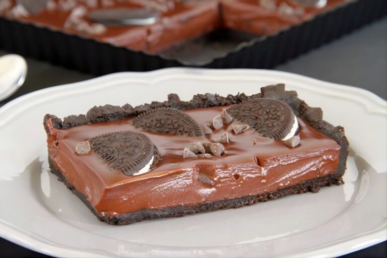 Tarta fácil de chocolate y Oreo