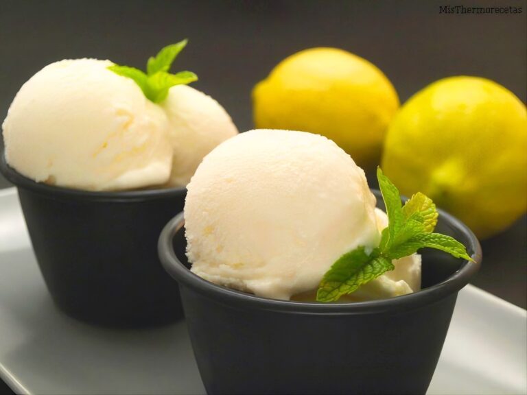 Helado de limón