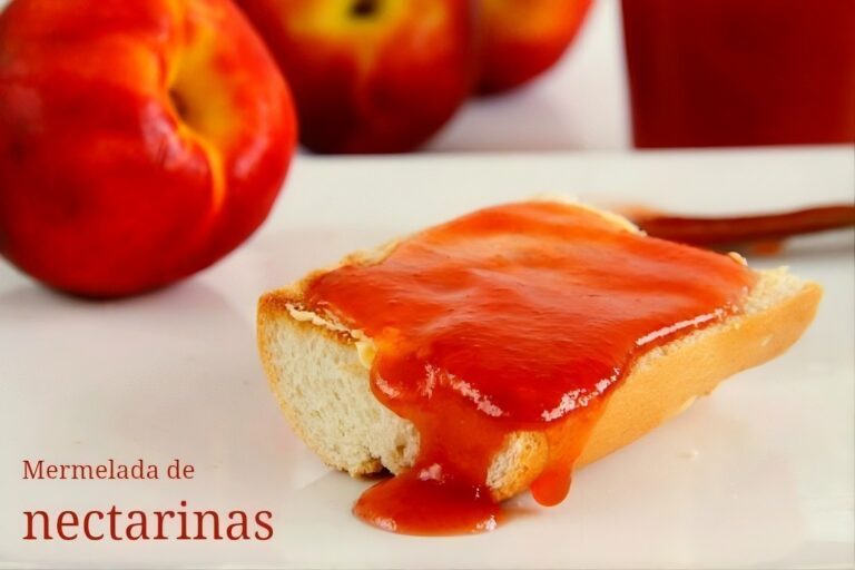 Mermelada de nectarinas