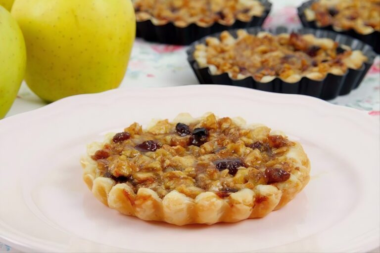 Tartaletas de manzana, uvas pasas y nueces 10 Tartaletas de manzana, uvas pasas y nueces