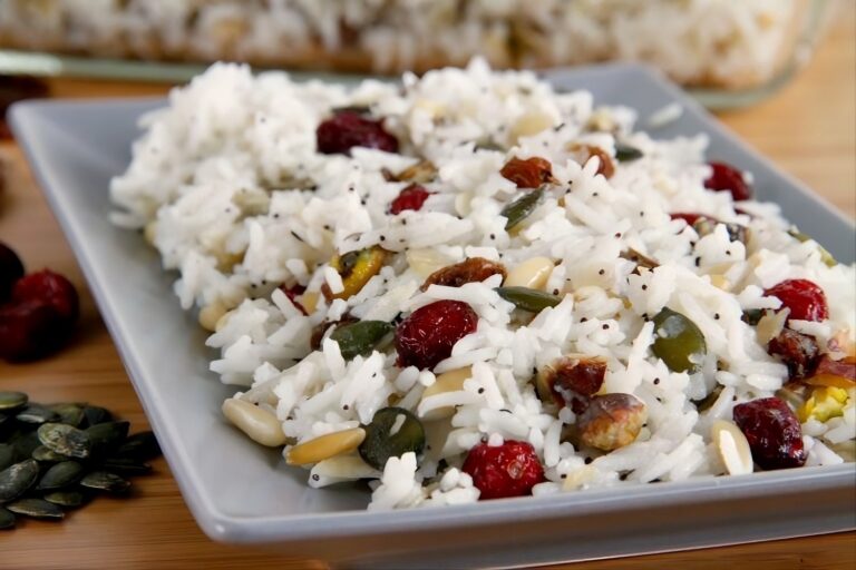 Pilaf de arroz con frutos secos