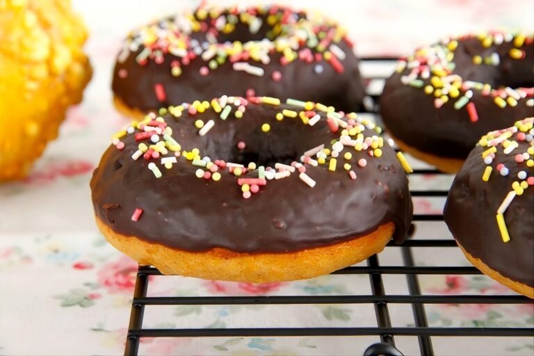 Donuts de calabaza, al horno