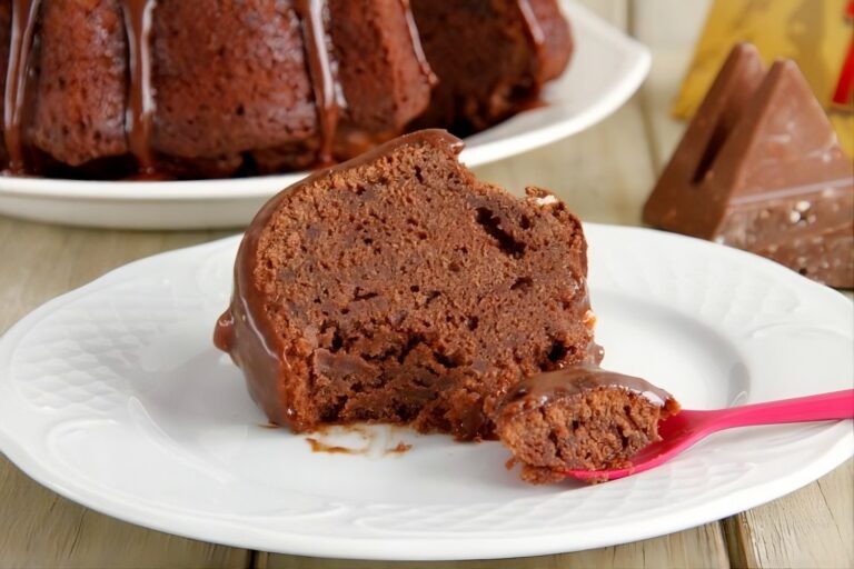 Bundt Cake de Toblerone