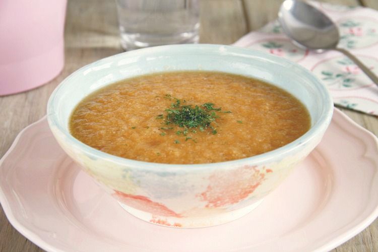 Sopa de verduras (de dieta)