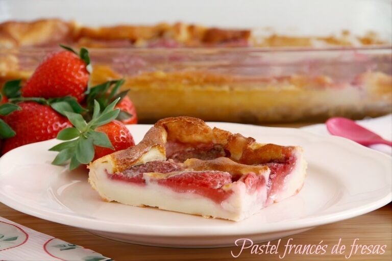 Pastel francés con fresas (Millasson) 4 Pastel francés con fresas (Millasson)