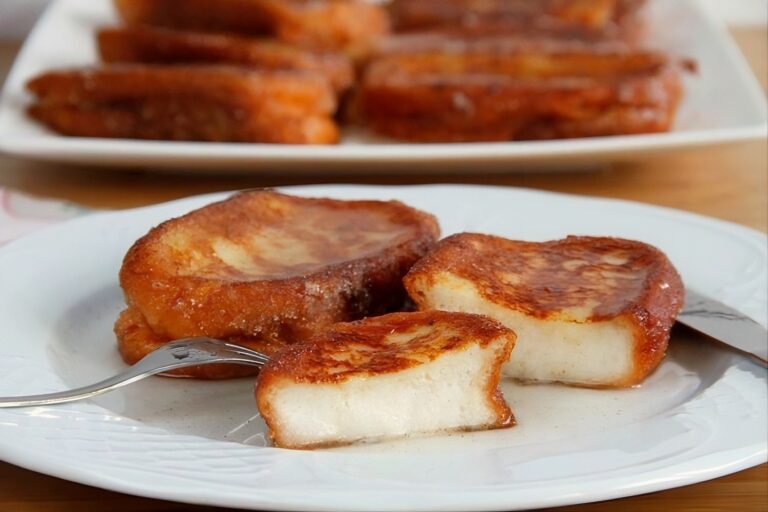 Torrijas con almíbar (como las hace mi madre) 2 Torrijas con almíbar (como las hace mi madre)