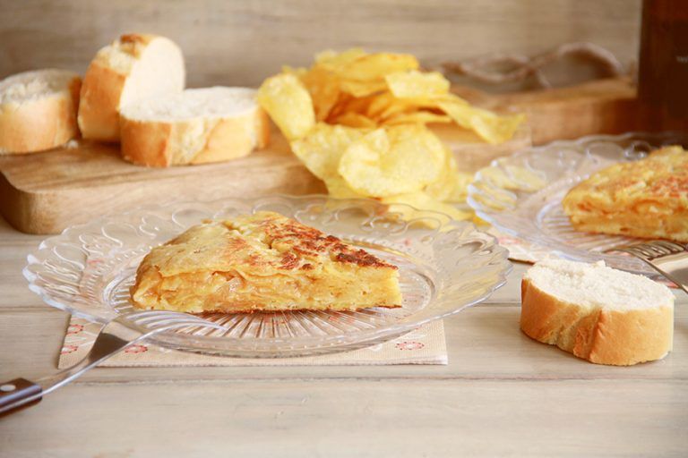 Tortilla de patatas de bolsa