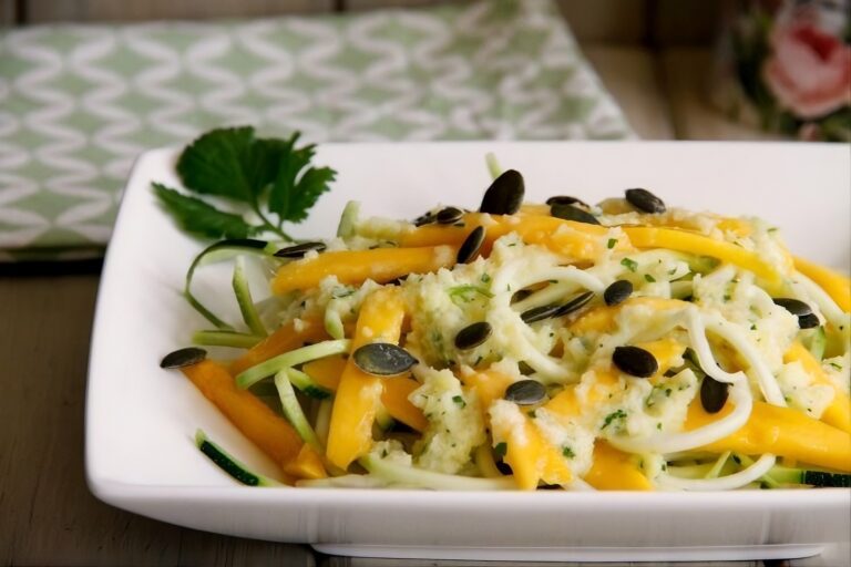Ensalada de mango y calabacín 11 Ensalada de mango y calabacín