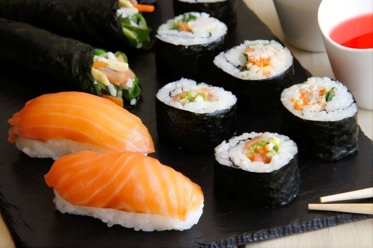 Sushi: Arroz, aliño, Maki, Nigiri, Temaki y Edomae Sushi
