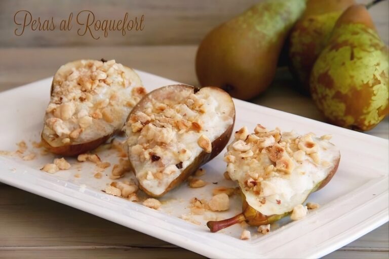 Peras al Roquefort 2 Peras al Roquefort