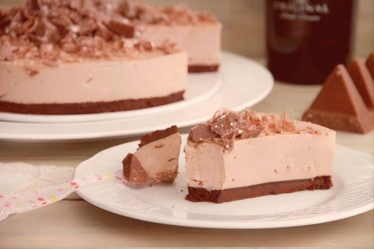 Tarta de queso, Baileys y Toblerone