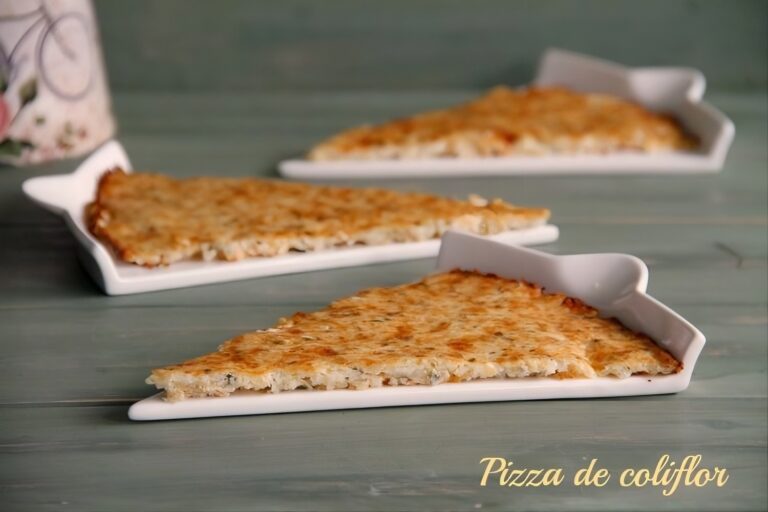 Pizza de coliflor 4 Pizza de coliflor