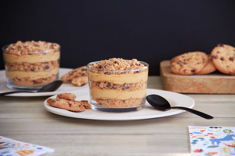 Serradura con dulce de leche
