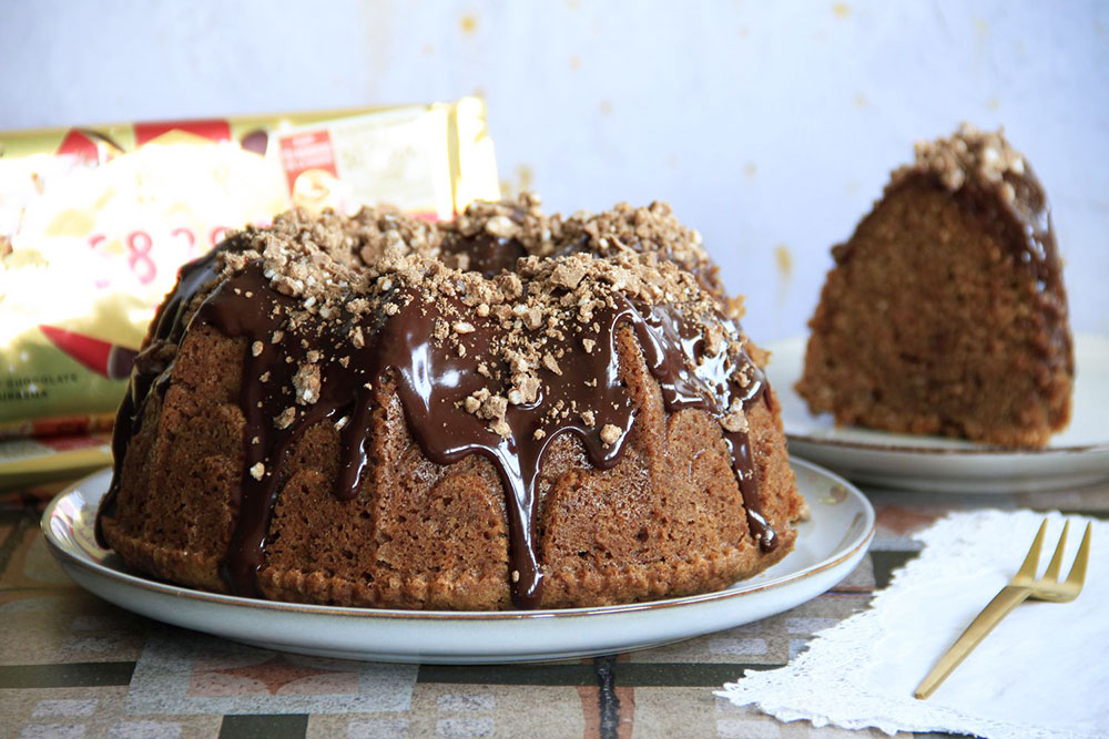 Bundt Cake de turrón de chocolate Suchard 2 Bundt Cake de turrón de chocolate Suchard