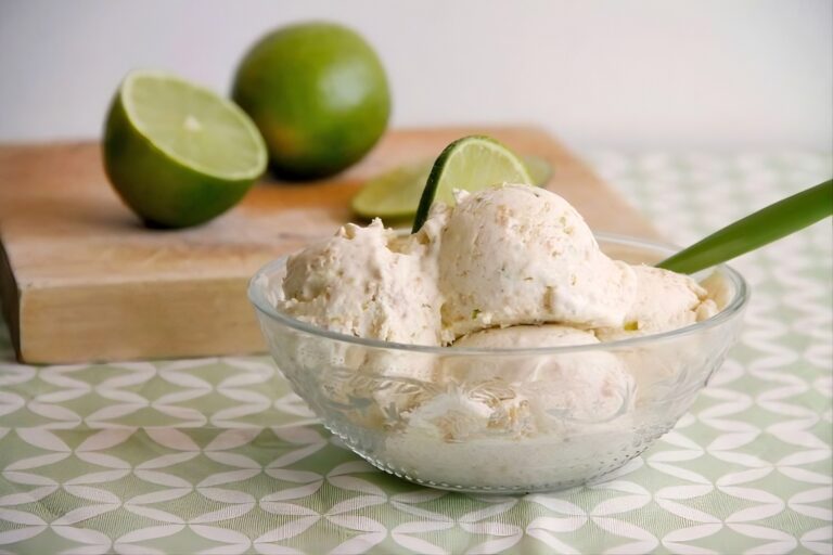 Helado de Key lime pie 9 Helado de Key lime pie