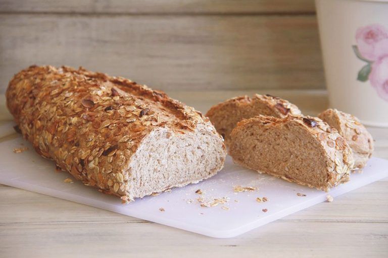 Pan integral con muesli