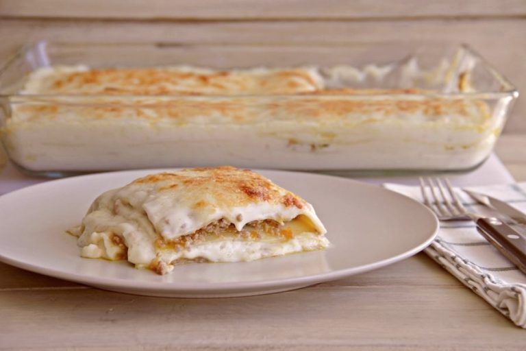 Lasaña de ternera y queso manchego (sin tomate) 20 Lasaña de ternera y queso manchego (sin tomate)