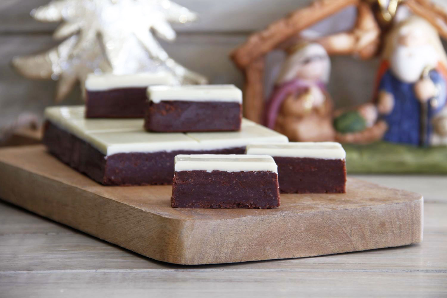 Turrón de praliné de café