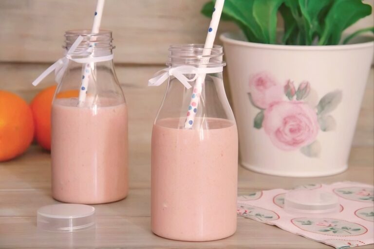 Batido de fruta y yogur 1 Batido de fruta y yogur