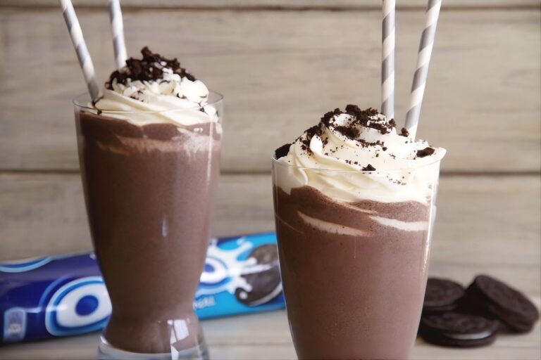 Batido de galletas Oreo