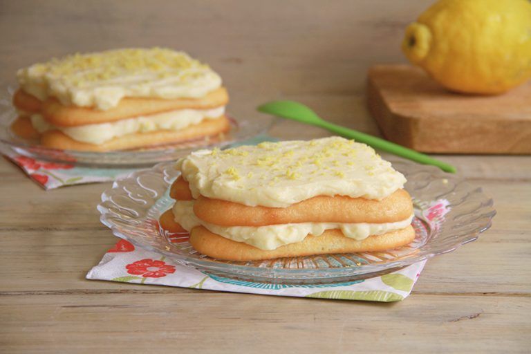 Tiramisú de limón