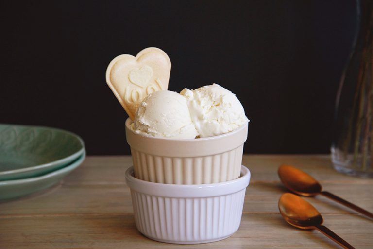 Helado de queso cremoso 16 Helado de queso cremoso