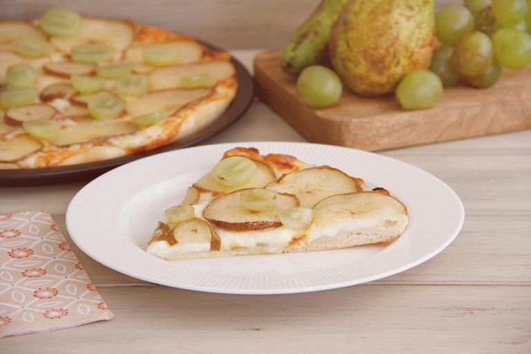 Pizza de peras con uvas 19 Pizza de peras con uvas