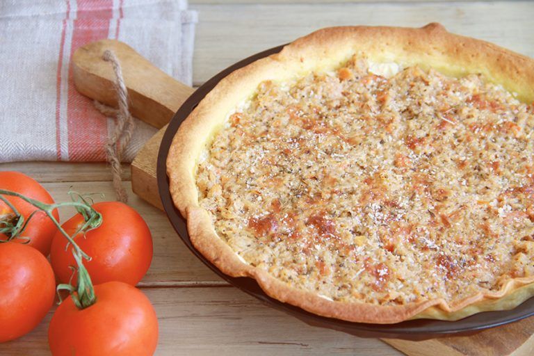 Quiche de atún y tomate 12 Quiche de atún y tomate