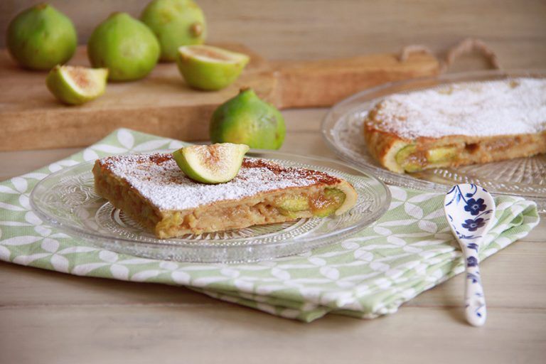 Frittata dulce con higos