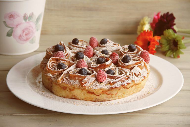 Ruffled Milk Pie 8 Ruffled Milk Pie