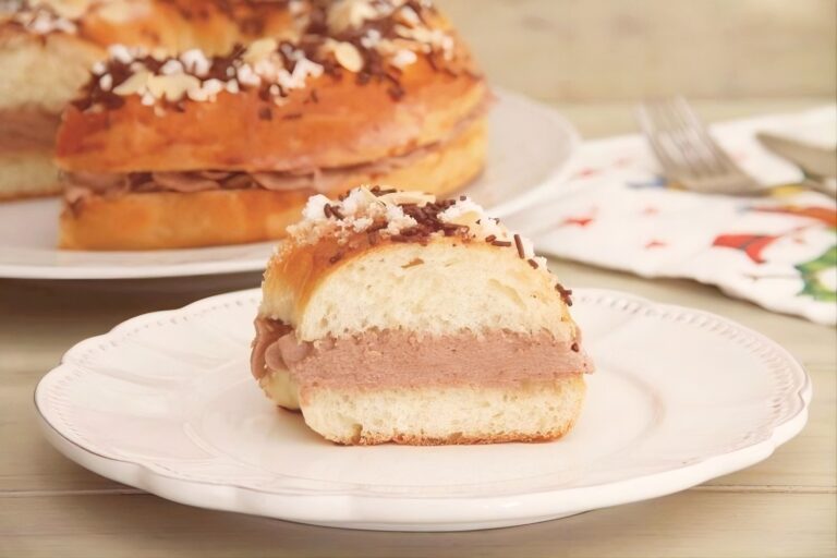 Mini Roscón de Reyes relleno de trufa