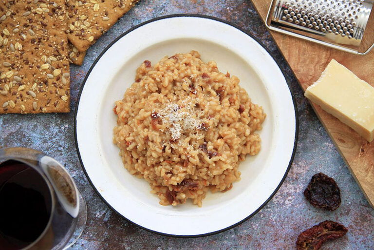 Risotto de parmesano y tomates secos 13 Risotto de parmesano y tomates secos