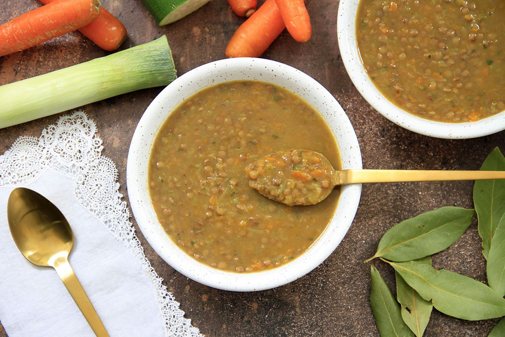 Lentejas con verduras