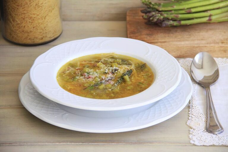 Sopa de jamón y espárragos 12 Sopa de jamón y espárragos