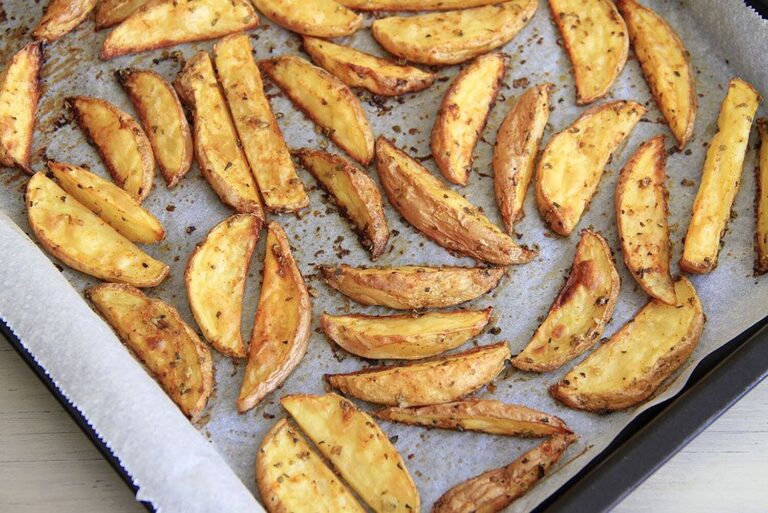 Patatas con especias, al horno