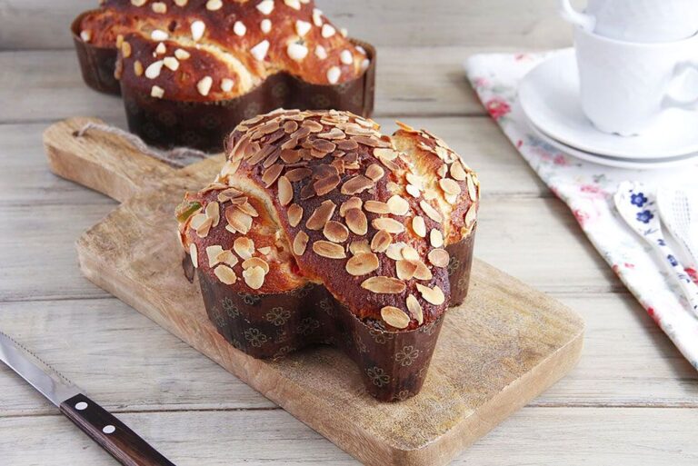 Paloma de Pascua o Colomba (receta italiana)