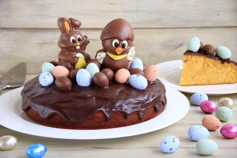 Tarta de Pascua de zanahoria con cobertura de chocolate 9 Tarta de Pascua de zanahoria con cobertura de chocolate
