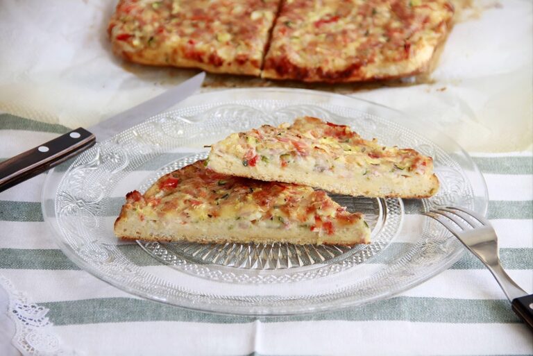 Pastel de verduras con huevo y queso 3 Pastel de verduras con huevo y queso